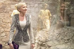 Wizyta Pierwszej Damy w Lublanie w Międzynarodowej Szkole współpracującej z jednym z bydgoskich liceów