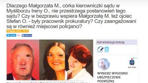 Czy Sąd Rejonowy w Myśliborzu wspiera porywaczy dzieci? Wypuścił zatrzymanego przez Prokuratora za kratami Artura Guhl, który ukrywa poszukiwanego w całej Europie 4-latka!!!