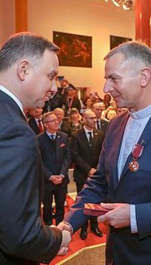 Breda. Spotkanie Prezydenta z Polakami - kombatantami, przedstawicielami kultury i edukacji