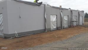 [VIDEO] Pierwsza w polsce budowa modułowa jednostki policji w prochowicach