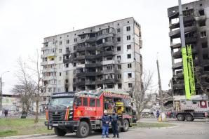 Prezydent RP po powrocie z Kijowa: Rosjanie prowadzą wojnę totalną