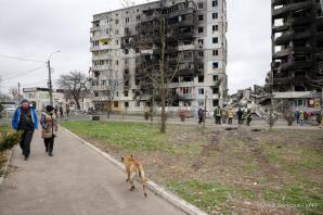 Prezydent RP po powrocie z Kijowa: Rosjanie prowadzą wojnę totalną