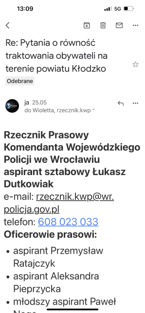 [VIDEO] Czy policja w Kłodzku powstrzyma ataki psychicznie chorego, który może być związany z miejscową służbą więzienną? Bezpodstawnie zatrzymana przez niego biznesmenka Bożena Zalewska złożyła wczoraj obciążające go zeznania