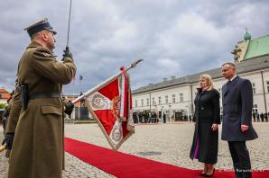 Na zaproszenie Prezydenta RP Andrzeja Dudy wizytę w Polsce złożyła wczoraj Prezydent Republiki Słowackiej Zuzana Čaputová