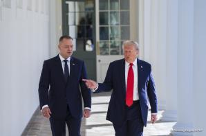 [VIDEO] Biały Dom. Rozmowy Prezydentów Polski i USA