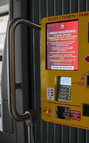 Łódź: Jeśli biletomat nie działa, nie zapłacisz mandatu. Bilet kupisz u kontrolera