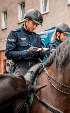 [VIDEO] Policyjne zabezpieczenie meczu w Jastrzębiu-Zdroju