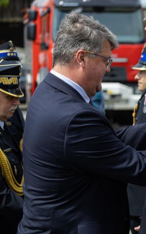 Dzień Strażaka w Płocku - uroczystość z udziałem wiceministra Macieja Wąsika