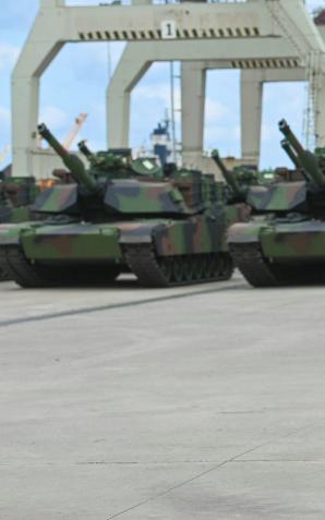 [VIDEO] ABRAMSY już w Polsce. Dołączają do pancernej siły polskiej armii