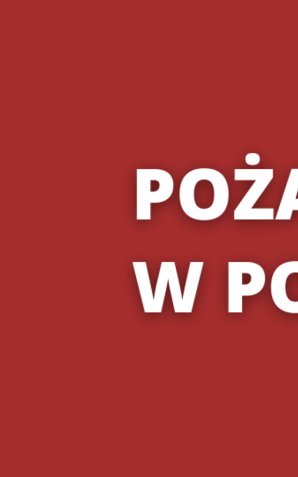 Pożar kamienicy w Poznaniu - na miejsce zdarzenia udał się wiceminister Wiesław Leśniakiewicz