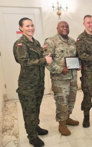 [VIDEO] Delegacja Ośrodka Reprezentacyjnego WOT z wizytą w Chicago