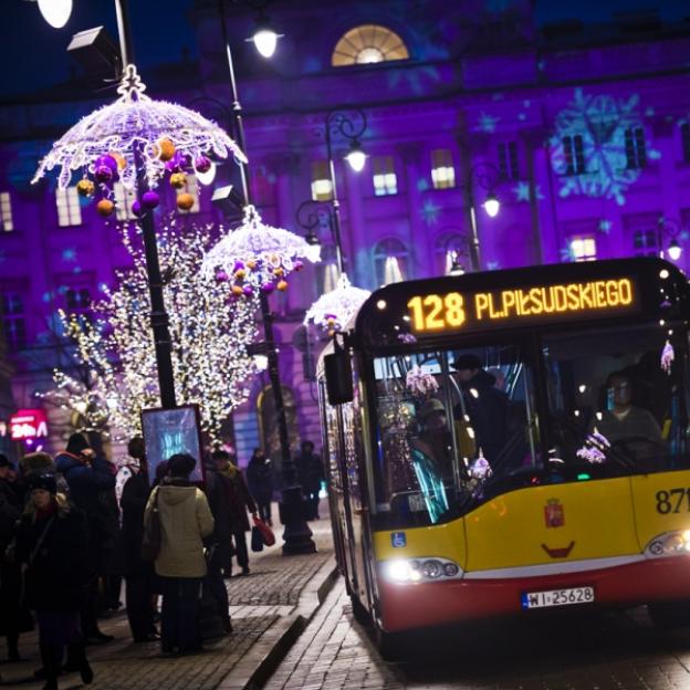 Warszawa: Komunikacja w okresie świątecznym