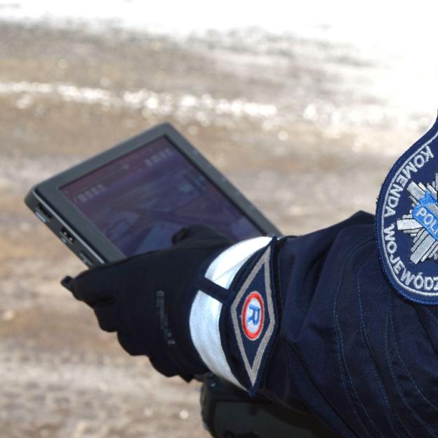 [VIDEO] Policyjny dron w akcji