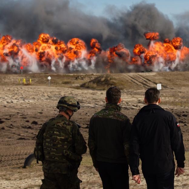 [VIDEO] Premier Mateusz Morawiecki na manewrach wojskowych Puma-22: nasza solidarność będzie stanowiła coraz większy czynnik odstraszania