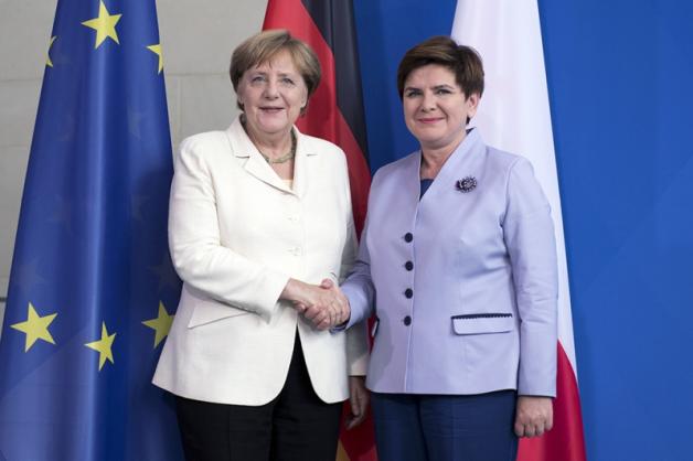 Spotkanie premier Beaty Szydło z kanclerz Niemiec