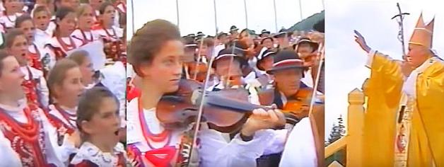 [VIDEO] Żeby Wom Pan Jezus Błogosławił - zaśpiewało Janowi Pawłowi II na pożegnanie całe Zakopane. 15 lat temu powrócił do Domu Ojca Papież-Polak