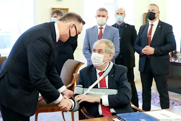 [VIDEO] Wizyta Prezydenta RP w Republice Czeskiej 