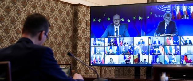 Premier podczas spotkania Przywódców UE: Niezbędna jest solidarność unijna i jednoznaczna, pilna reakcja w sprawie sytuacji na Białorusi
