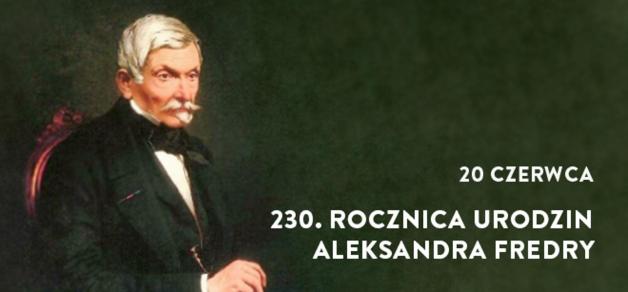 230. rocznica urodzin Aleksandra Fredry – patrona roku 2023