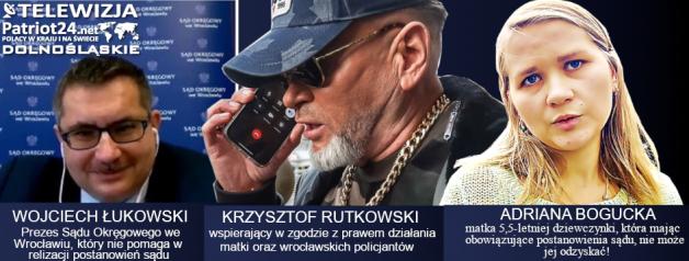 PATRIOT24 RUTKOWSKI W AKCJI: Dlaczego Prezes Sądu Okręgowego we Wrocławiu Wojciech Łukowski nie pomaga matce poniżonej przez skandaliczną pracę kuratorki? Która dodatkowo naraziła wrocławskich policjantów na ośmieszenie!