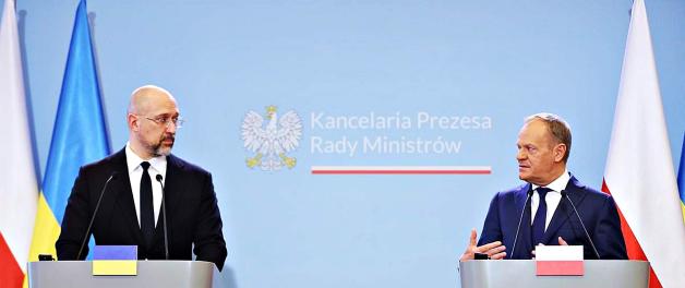 [VIDEO] W ramach polsko – ukraińskich konsultacji międzyrządowych Premier Donald Tusk spotkał się w Warszawie z Premierem Ukrainy Denysem Szmyhalem