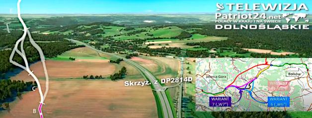 [VIDEO] Wizualizacja DK3 Bolków - Jelenia Góra wraz z obwodnicą Kaczorowa