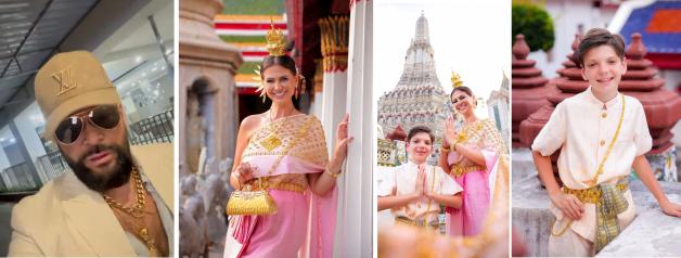 Rodzina Rutkowskich przesyła wielkanocne życzenia z Bangkoku. Piękna pamiątka z podróży i duchowe przygotowanie do świąt w Polsce