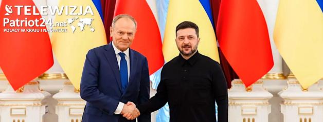 [VIDEO] Premier Donald Tusk i Prezydent Wołodymyr Zełenski podpisali list intencyjny w sprawie wspólnej produkcji uzbrojenia i amunicji